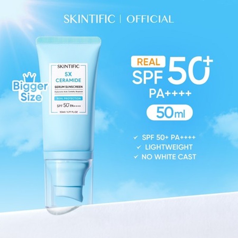 SKINTIFIC 5X Ceramide Serum Sunscreen SPF 50+ PA++++