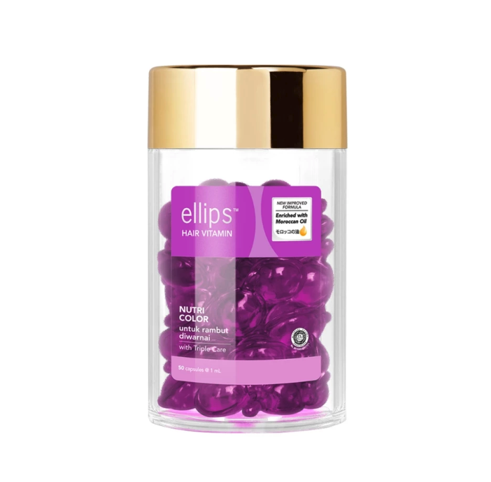Ellips Hair Vitamin Moroccan Oil Nutri Color 1