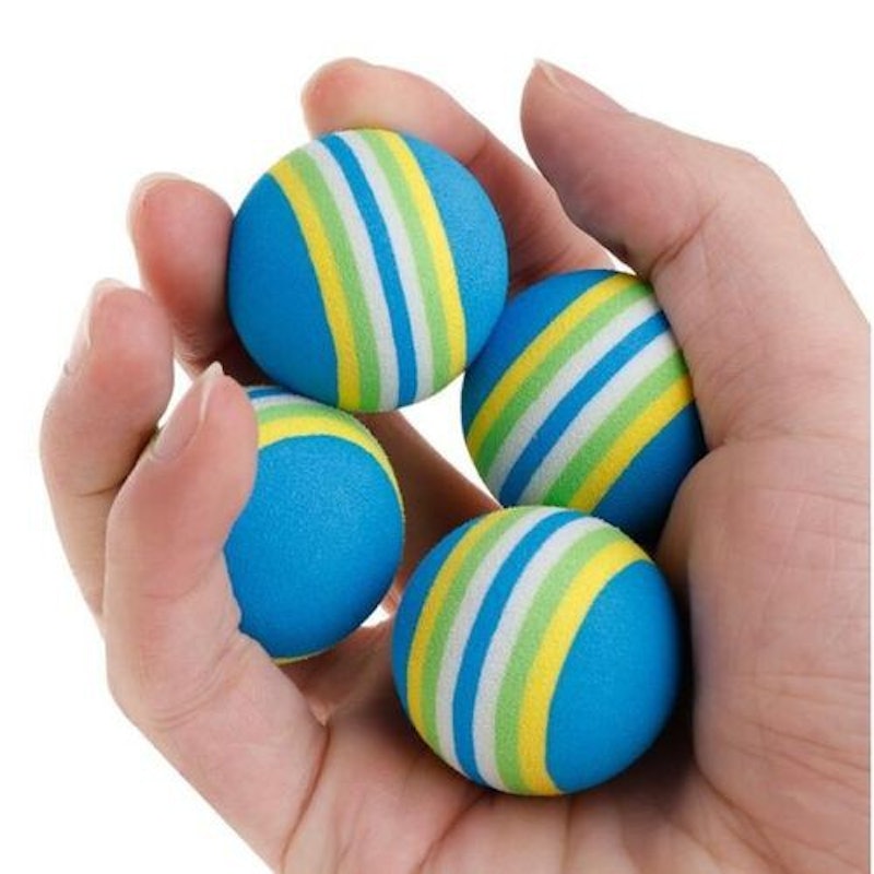 Mainan Bola Gigit Motif Pelangi 3
