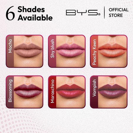 BYS Longwear Matte Lip Crayon Maraschino 3