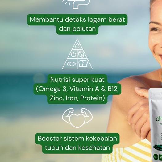 Kehidupan Tropis Indah NILAYA Organic Chlorella Tablet