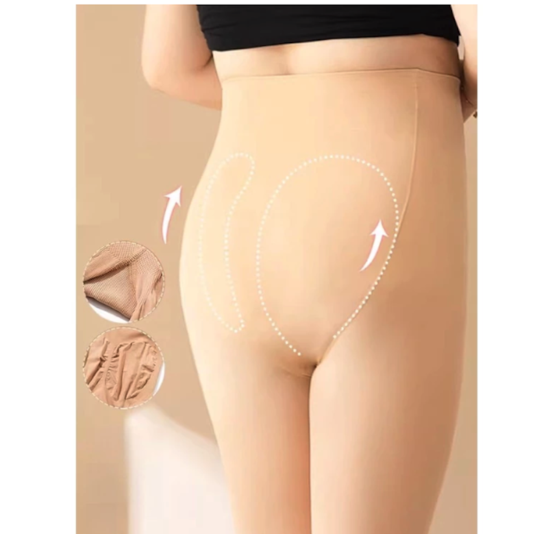 Goddess XL Plus Size Pantyhose Winter Translucent 3