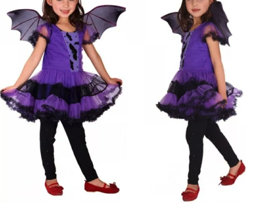 Bat Purple Tutu Costume 1