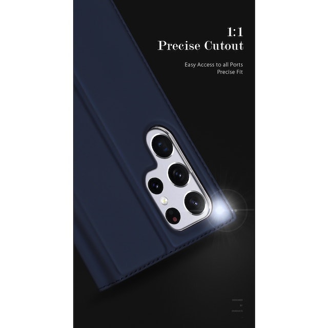 DUX DUCIS  Leather Flip Case Samsung Galaxy S22 Ultra