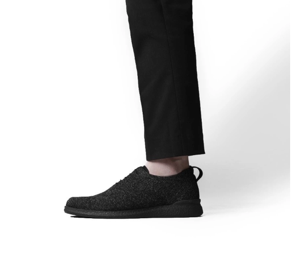  Portee Goods Oxford Knit Oreo All Black
