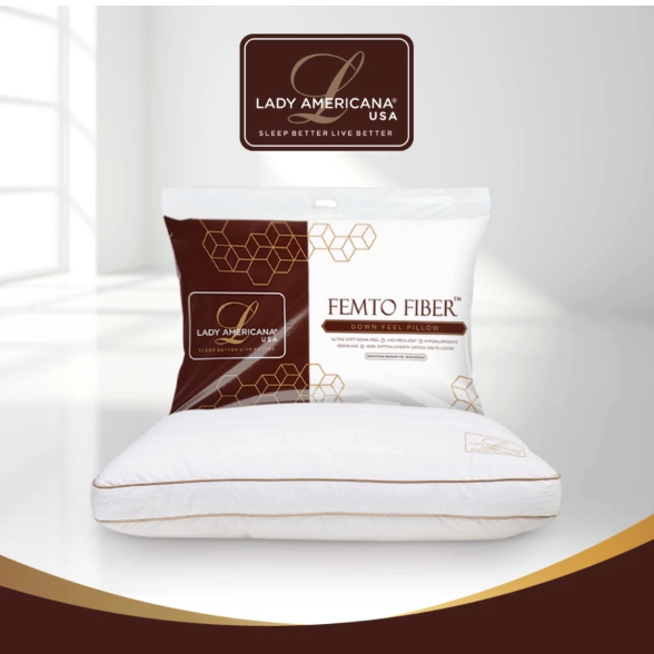 Royal Abadi Sejahtera Lady Americana® Femto Fiber Down Feel Pillow