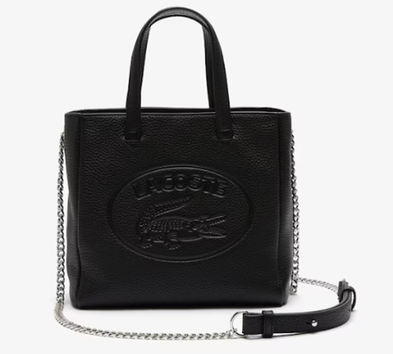 Women's Croco Crew Small Grained Leather Shoulder Bag 1