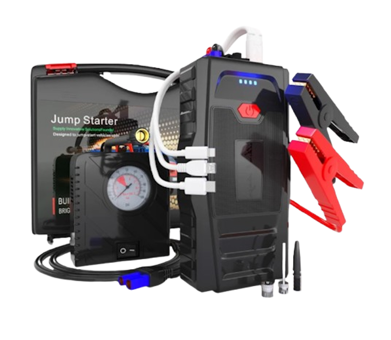 Soarfly Jump Starter Full Set with Pump 1