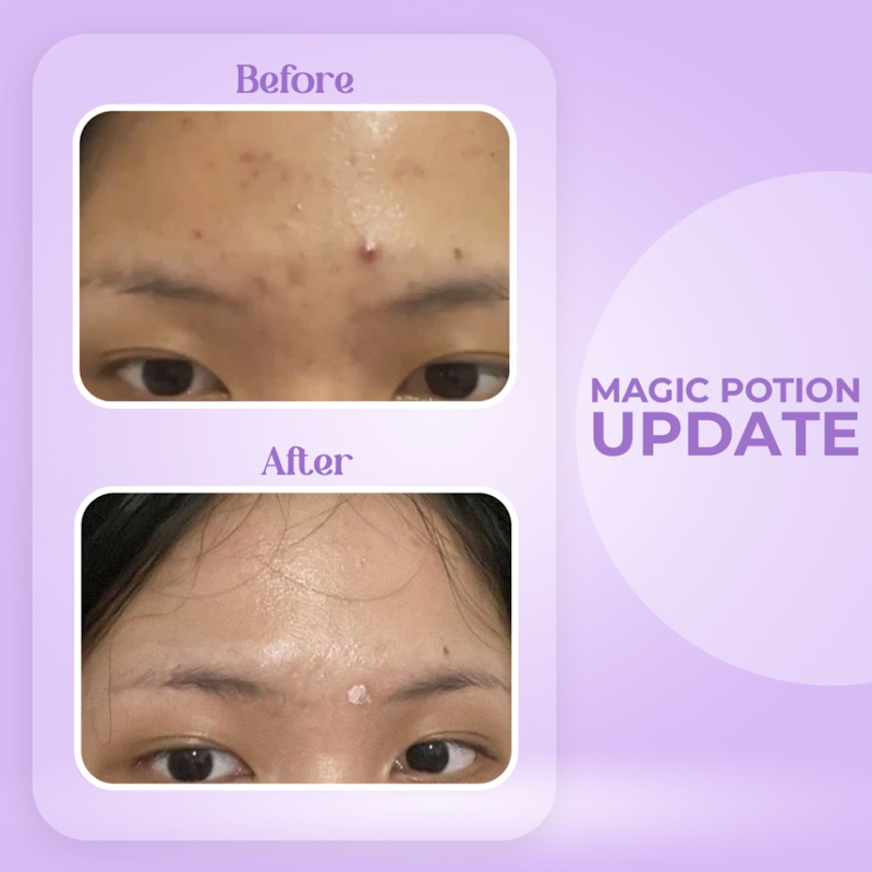 Ourdaylee The Mighty Lilac Magic Potion Clay Mask 4
