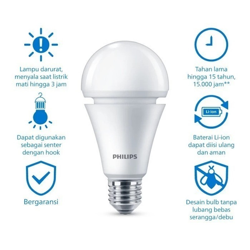 RadiantLine LEDBulb 8W 6500K Putih 3