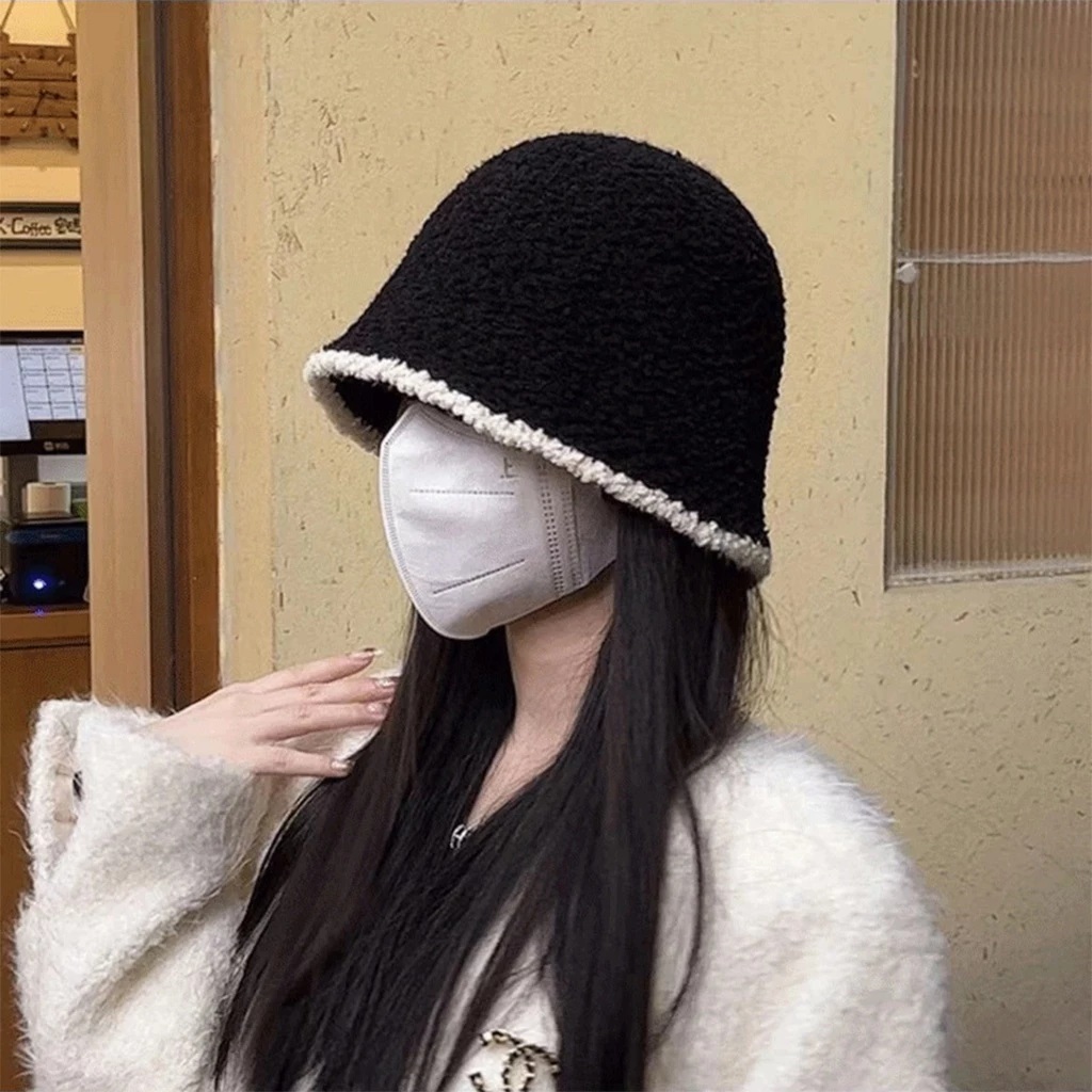  Topi Bucket Rajut Korea Style