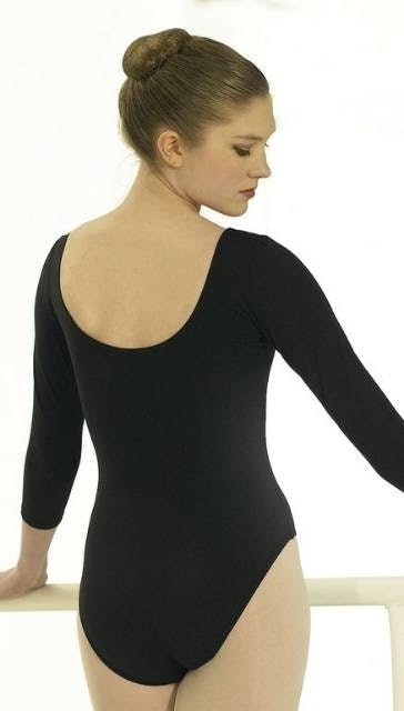 Baju Leotard Senam Balet Dewasa Tangan Panjang 2