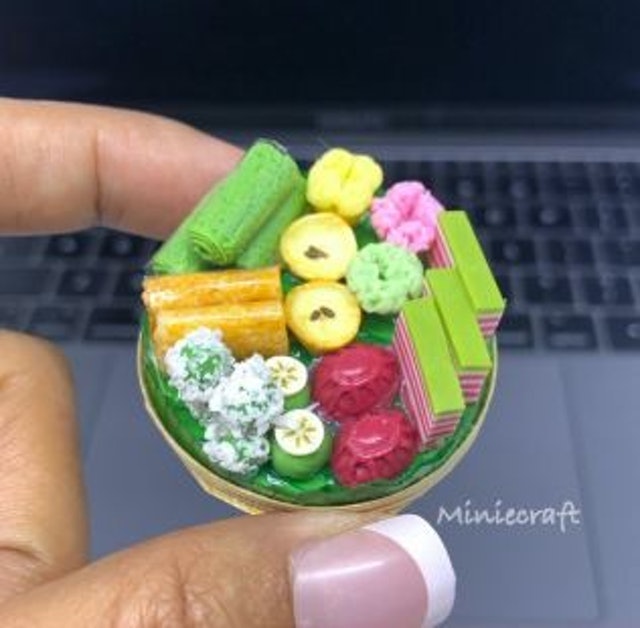  Magnet Kulkas Jajanan Pasar