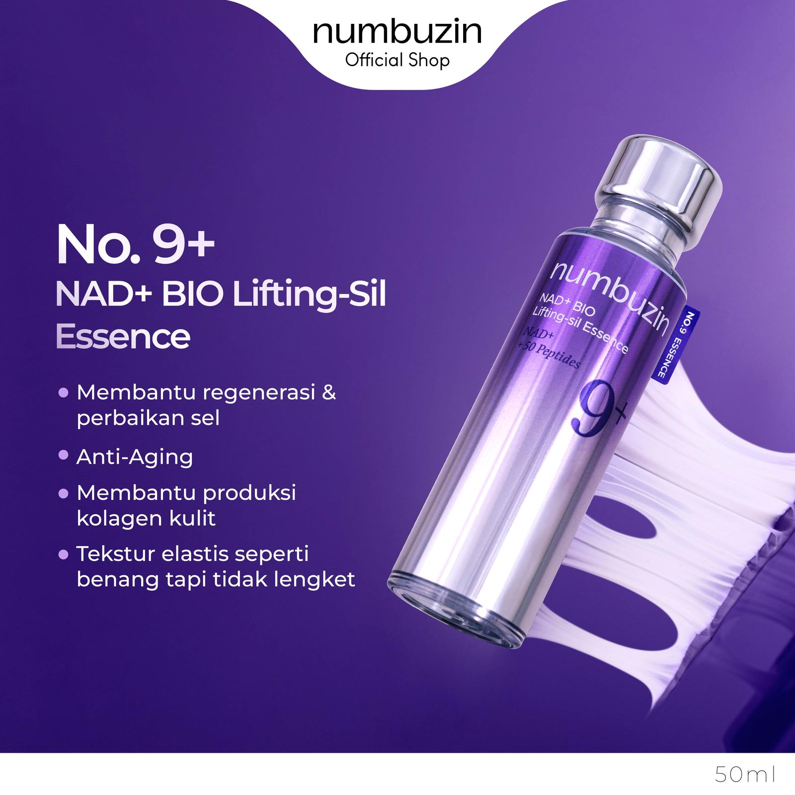 Numbuzin No.9+ NAD+ BIO Lifting-sil Essence 5