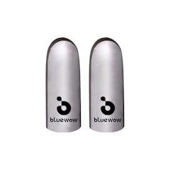 BlueWow Silver Cloth Mobile Game Finger Sleeves