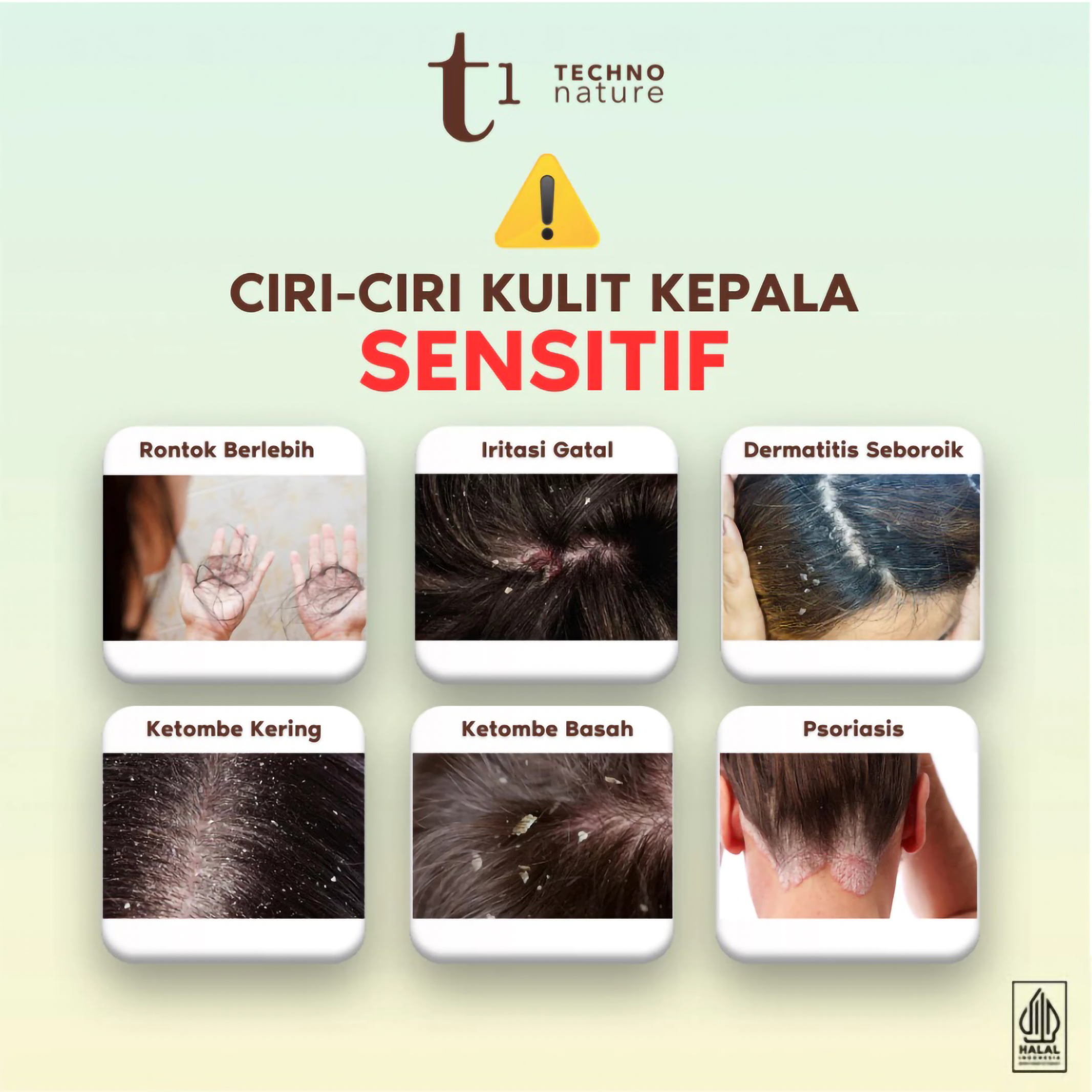 Akasha Wira International Makarizo T1 Techno Nature Micellar Shampoo 