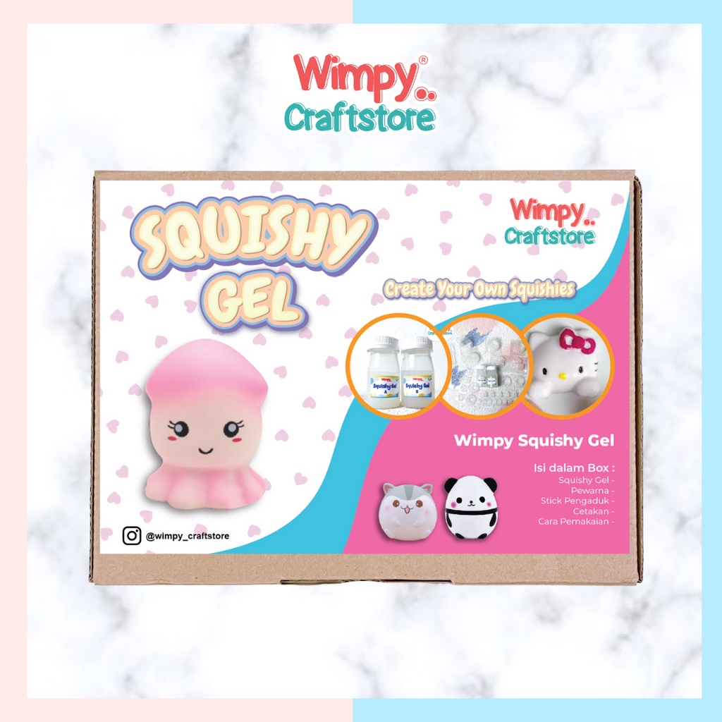  DIY Craft KIT Squishy Gel  4