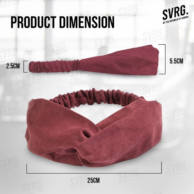 SVRG Head Band Sport Suede