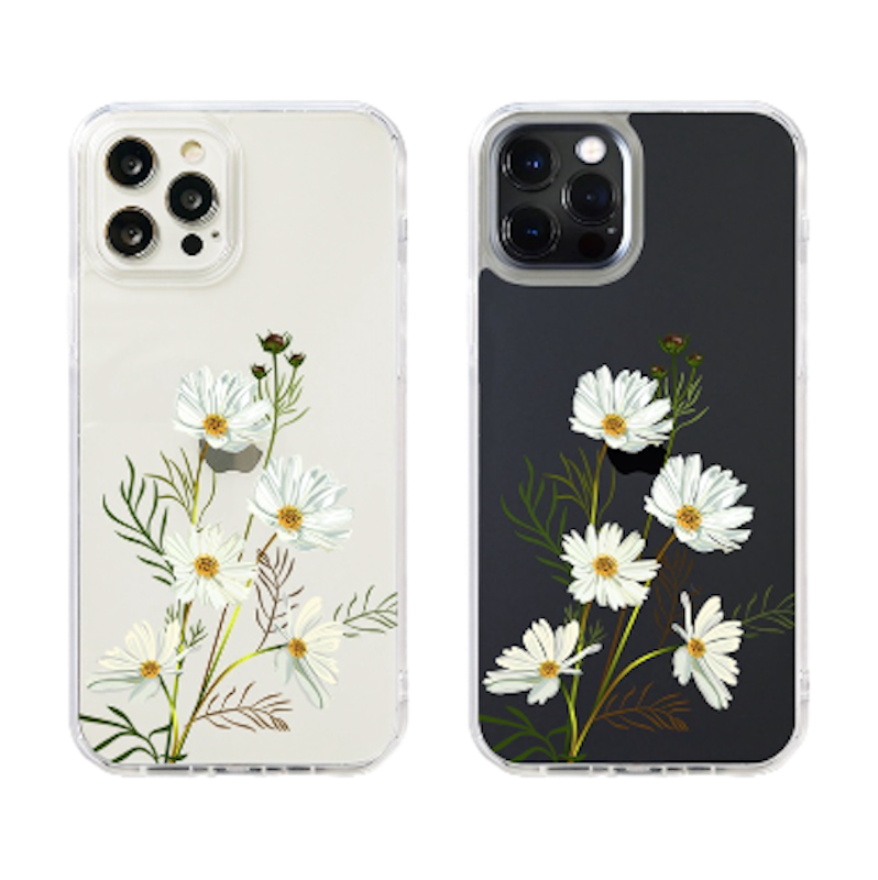 Daisy Flowers Hybrid Crystal Case 2