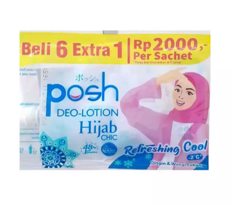 Posh Deo-Lotion Hijab Refreshing Green 3