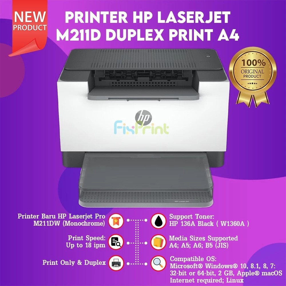 HP HP LaserJet Printer  M211d 