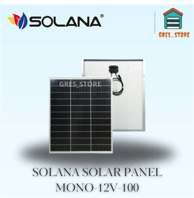 SOLANA Solar Panel MONO-12V-100