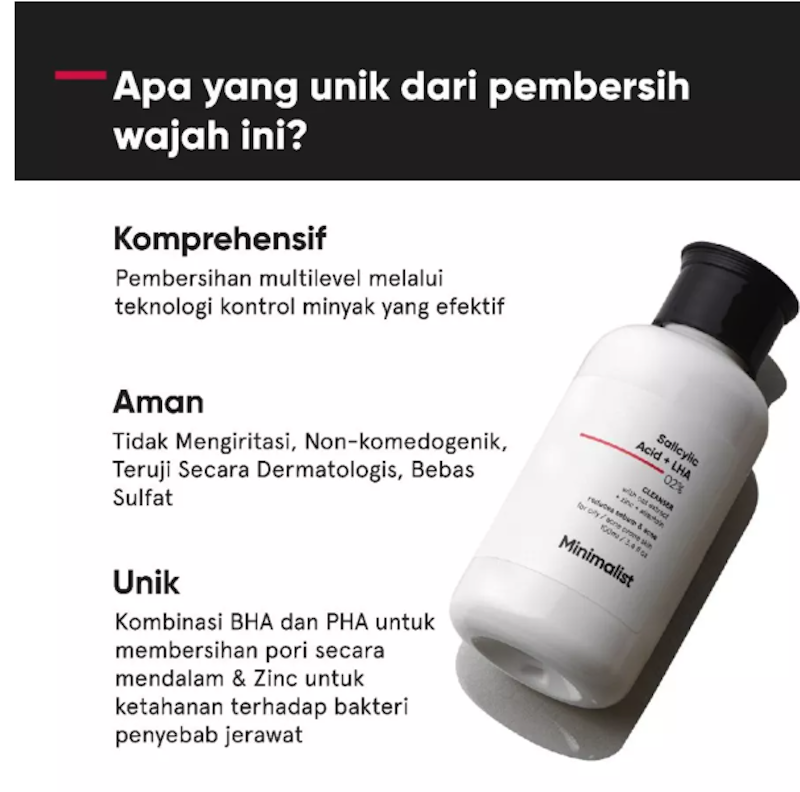Minimalist 2% Salicylic Acid Cleanser 3