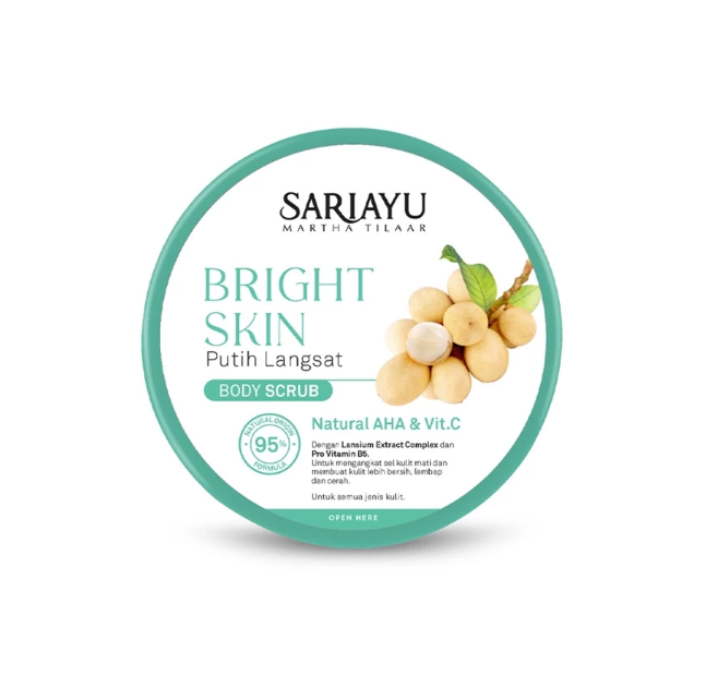 Sariayu ｜ Bright Skin Putih Langsat Body Scrub