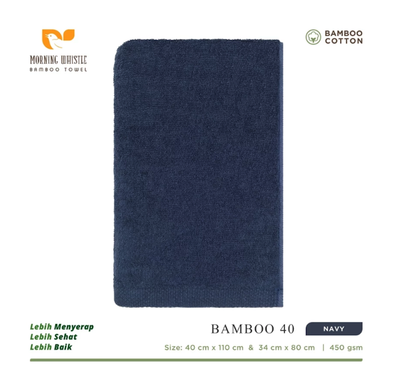 Morning Whistle Bamboo Towel 40 34 x 80 cm 4