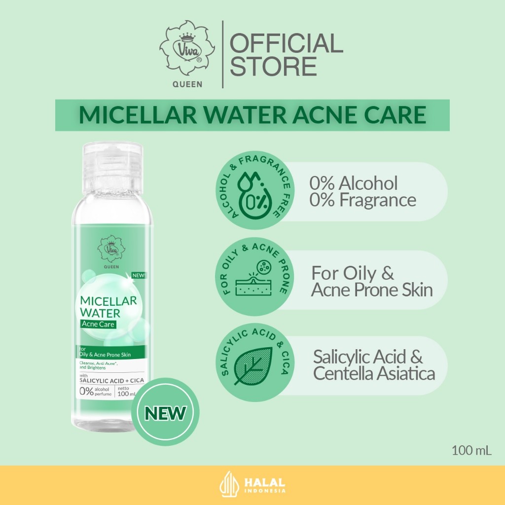 Queen Micellar Water Acne Care 4
