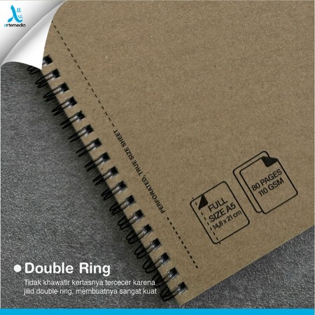 Artemedia Artemedia Sketchbook Spiral Microperforation