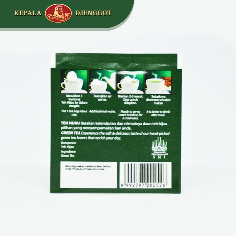Kepala Djenggot Green Tea Premium 5