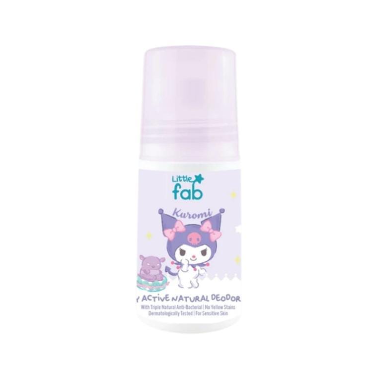Little Fab Kids Daily Active Natural Deodorant Kuromi 