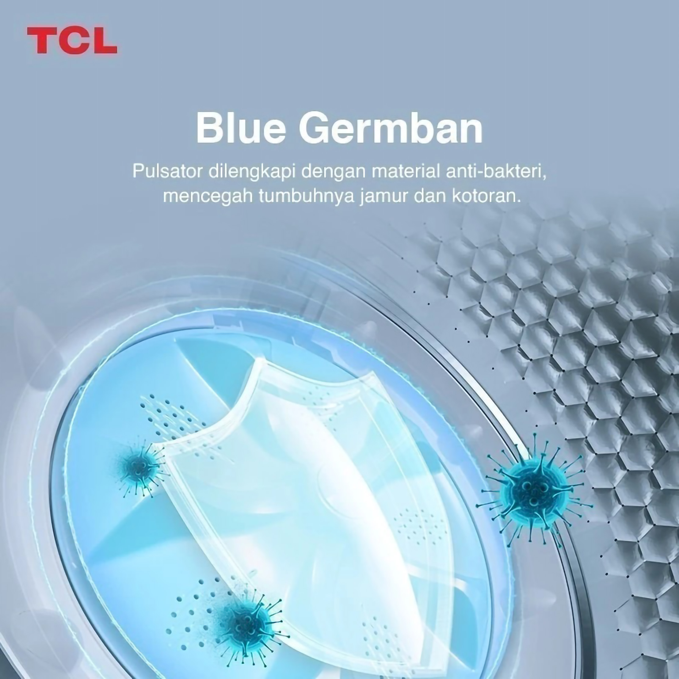 TCL Technology TCL Mesin Cuci Top Loading 7 kg TWA75-10GM