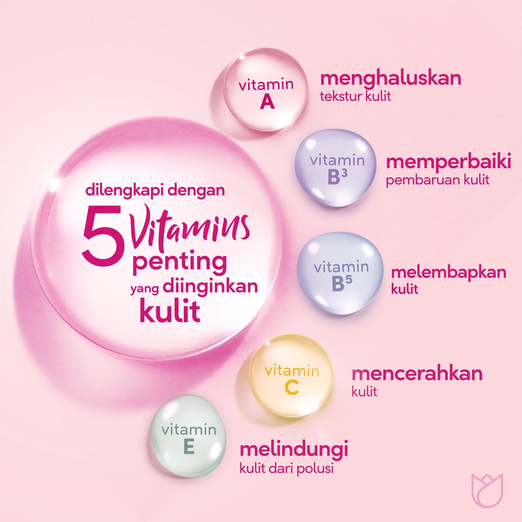 Unilever Pond's Brightening Rose Micellar Water 