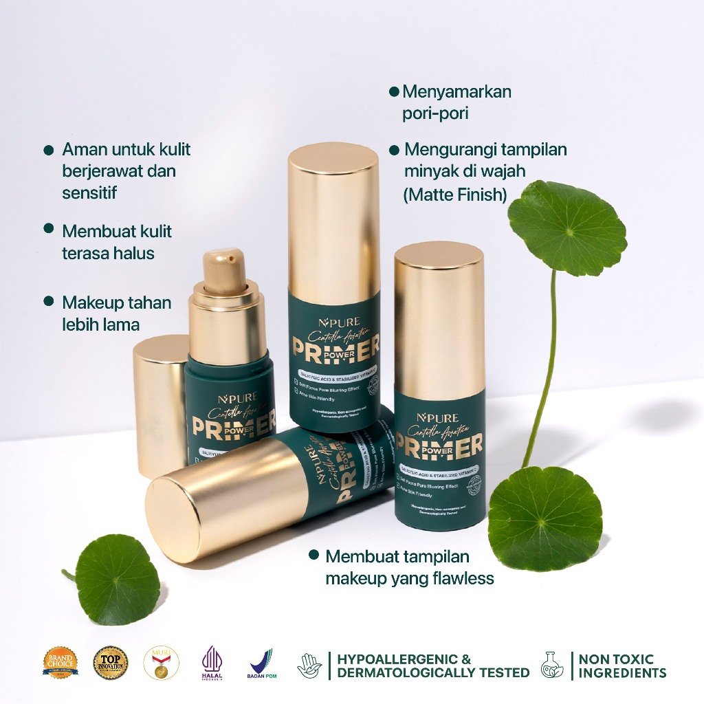 Penta Natural Kosmetindo N'PURE Centella Asiatica Power Primer
