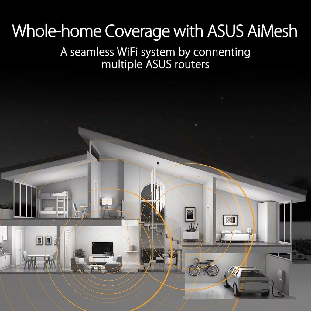 ASUSTeK Computer ASUS TUF Dual Band WiFi 7 BE3600