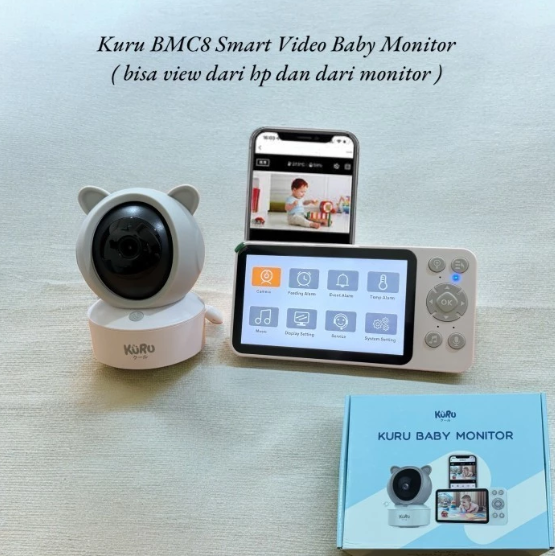 Kuarta Mitra Bersama KURU Baby Monitor  BMC8-Gen1