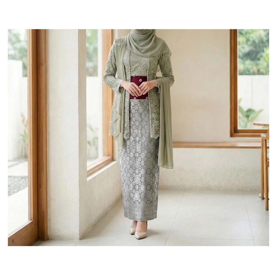 WOU BATIK WOU BATIK Kebaya Batik Couple Sabira