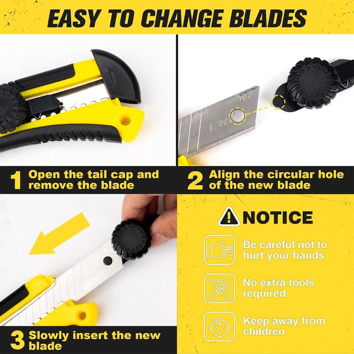  J.LD Tool Cutter Knife L500