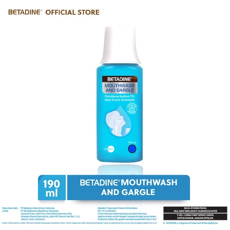 BETADINE® Mouthwash & Gargle 5