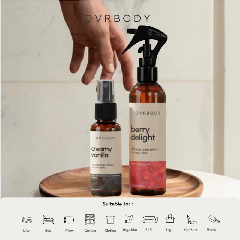 OVRBODY Room & Linen Spray Maison Tropic 3