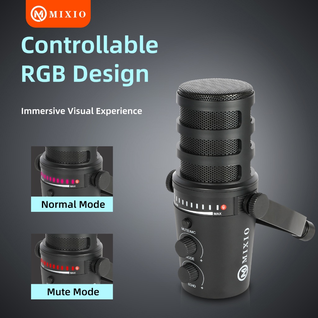MIXIO MIXIO Microphone Condenser TL-H2