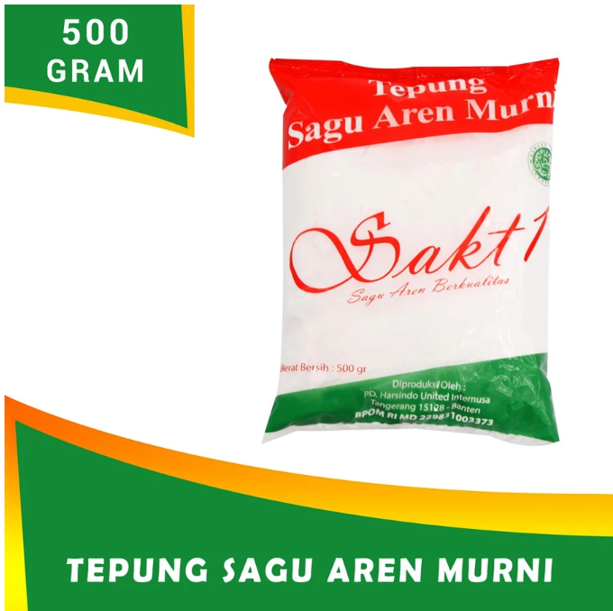 Harsindo Oetama Perkasa Cap Sakt1 Tepung Sagu Aren Murni