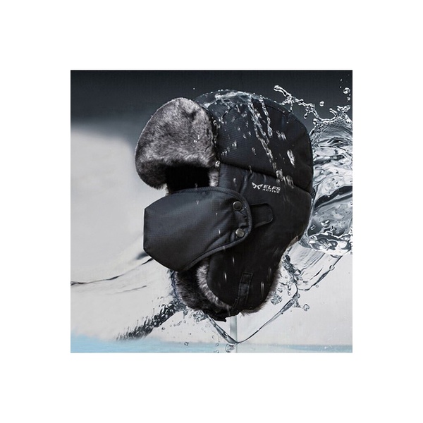  Topi Ushanka Russian 3in1