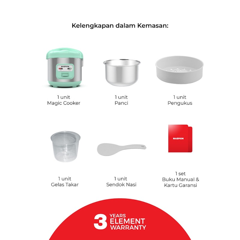 Maspion Magic Cooker 1L 4