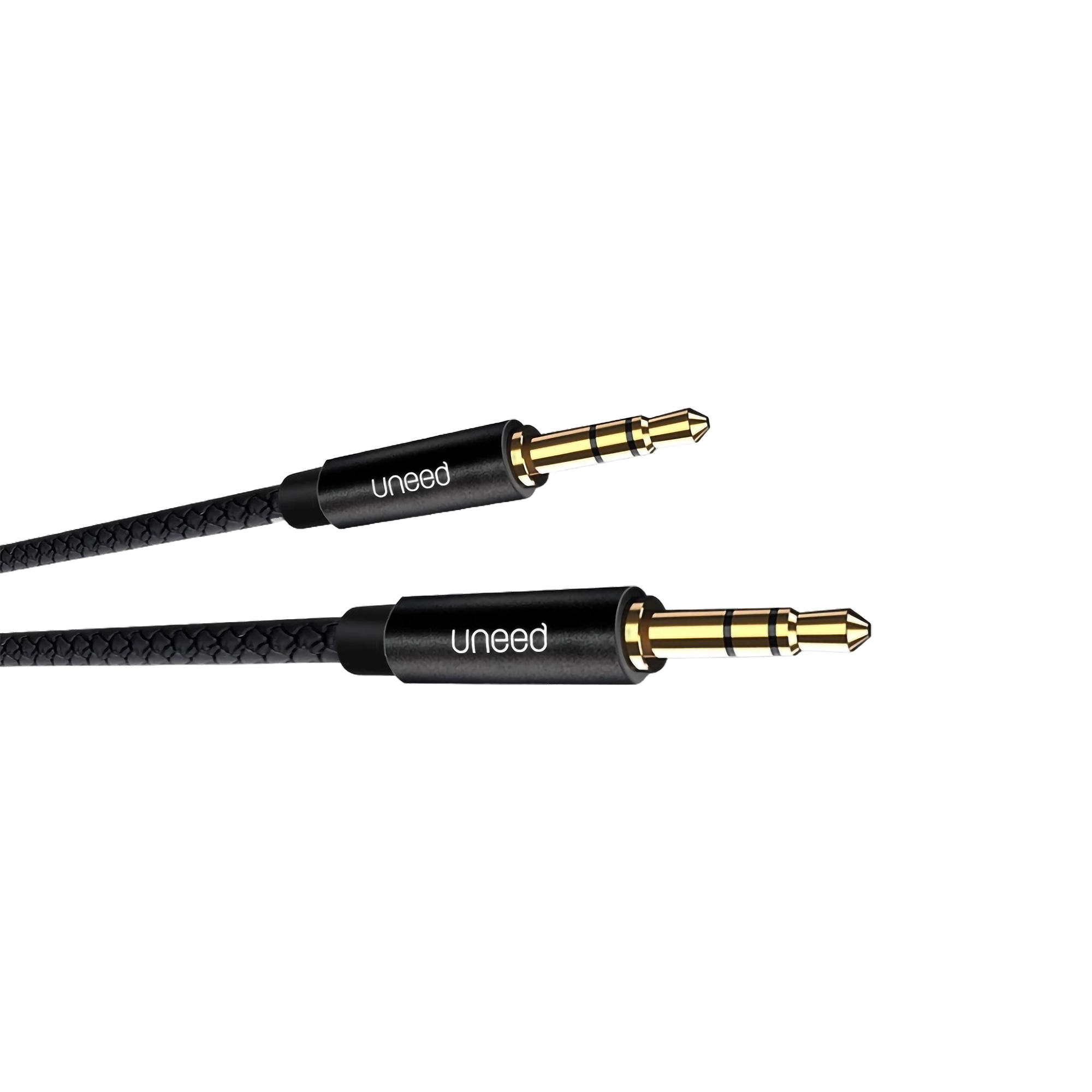 UNEED Kabel Aux Audio 3.5mm Male to Male Gold Plated ｜ UCB401X