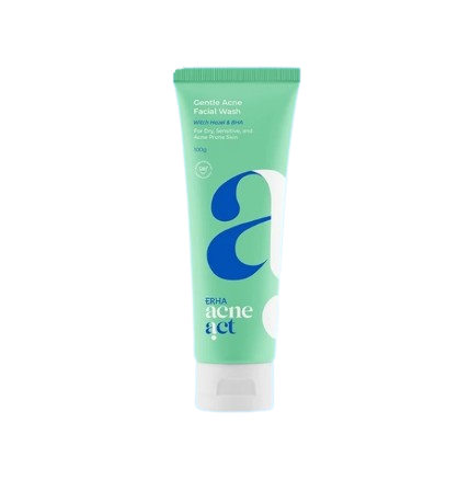 AcneAct ｜ Witch Hazel & BHA Gentle Acne Facial Wash