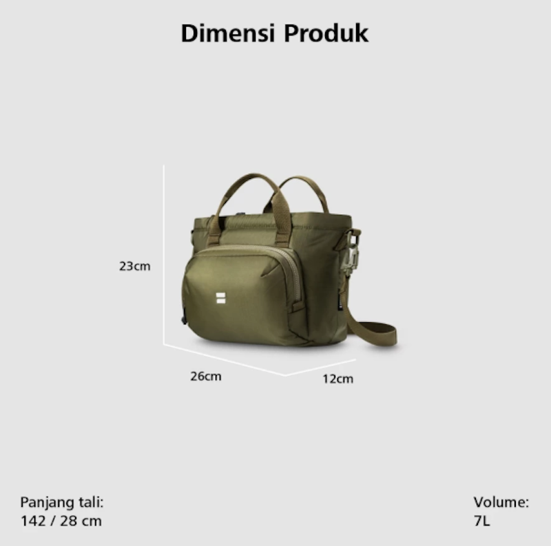 Bodypack Deacon Shoulder Bag Olive 5