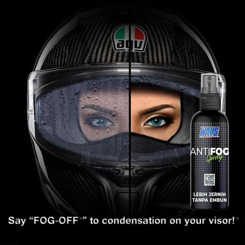 WAYS Antifog Spray Anti Embun & Uap Pembersih Kacamata 3